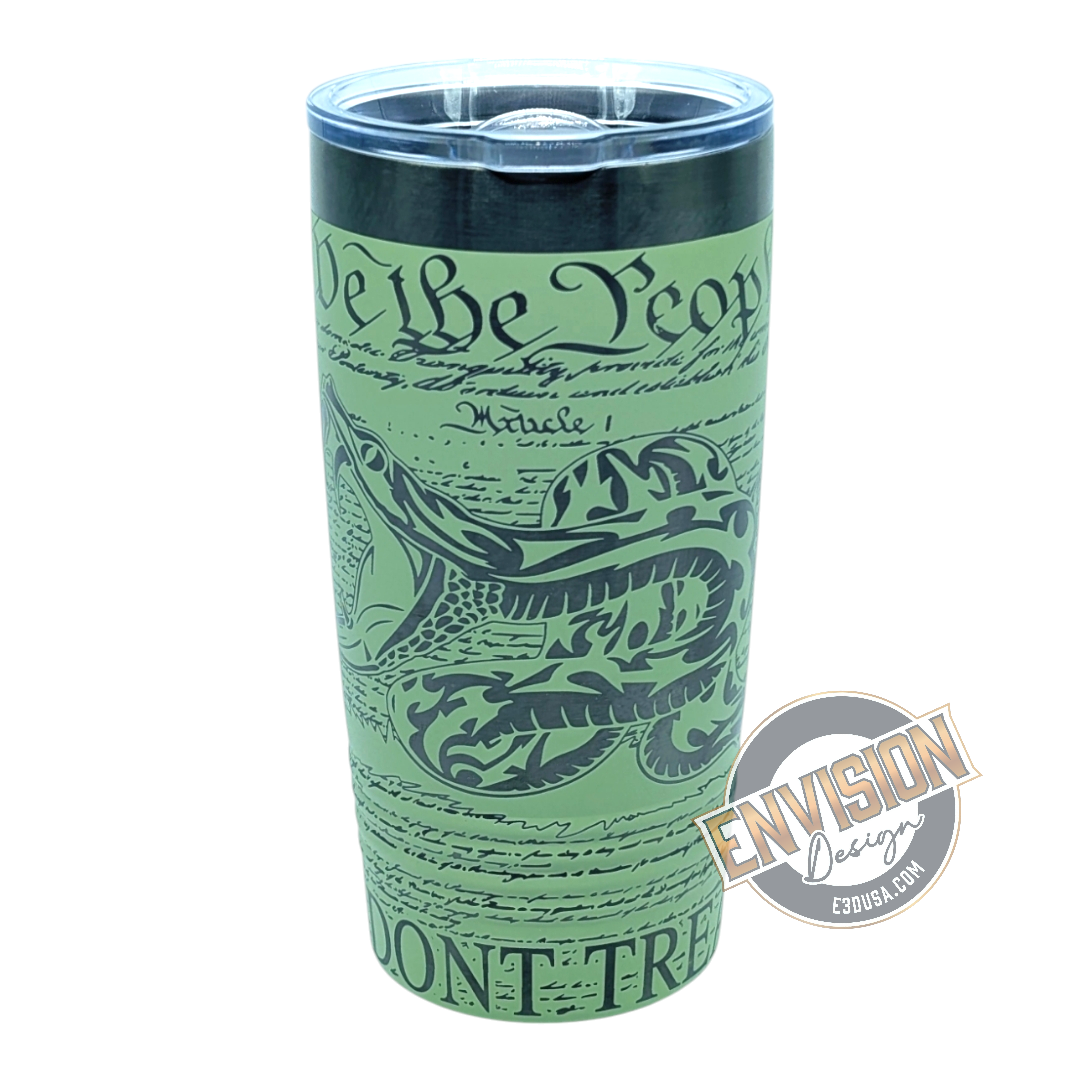 "Don't Tread on ME / We the People" 20oz Tumbler