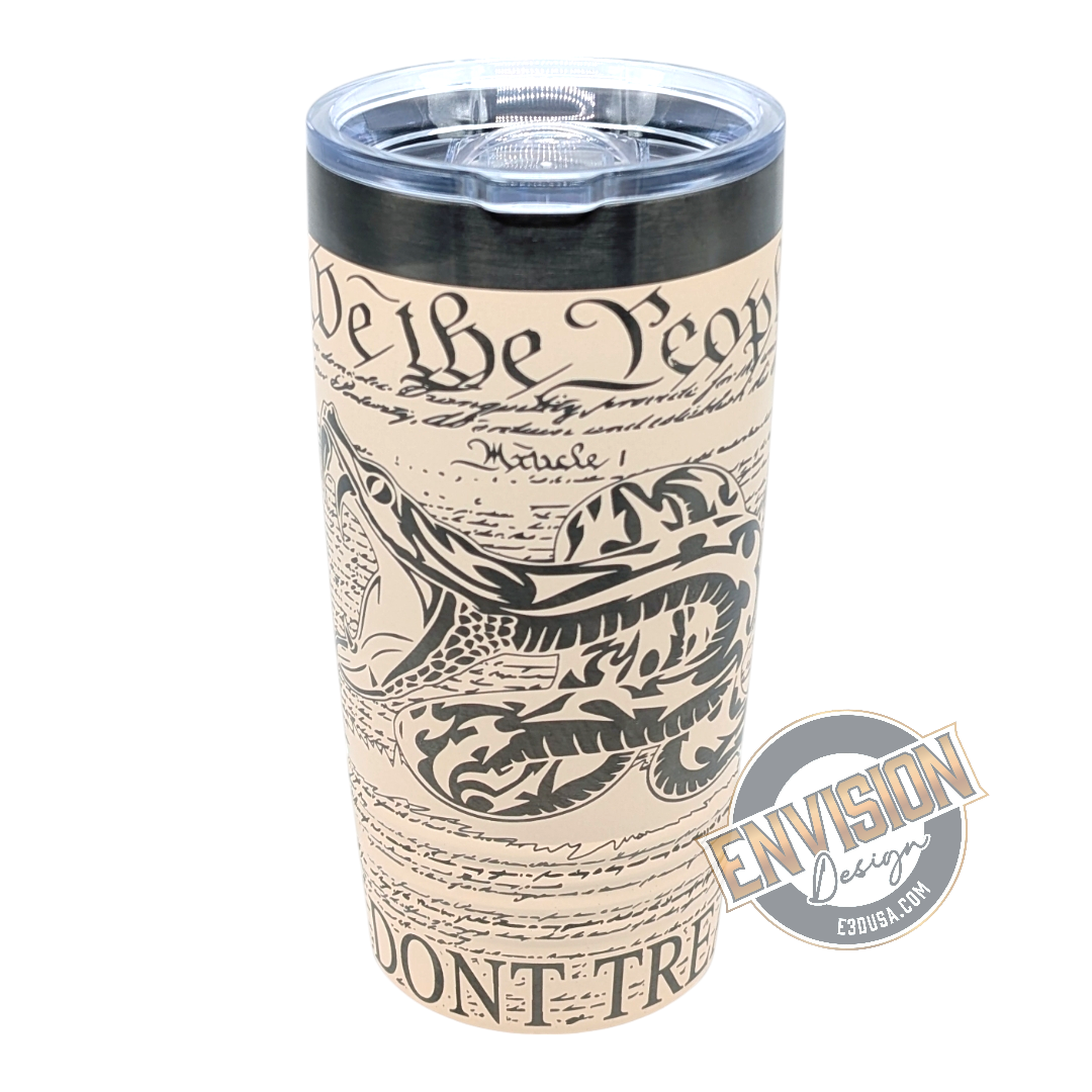 "Don't Tread on ME / We the People" 20oz Tumbler