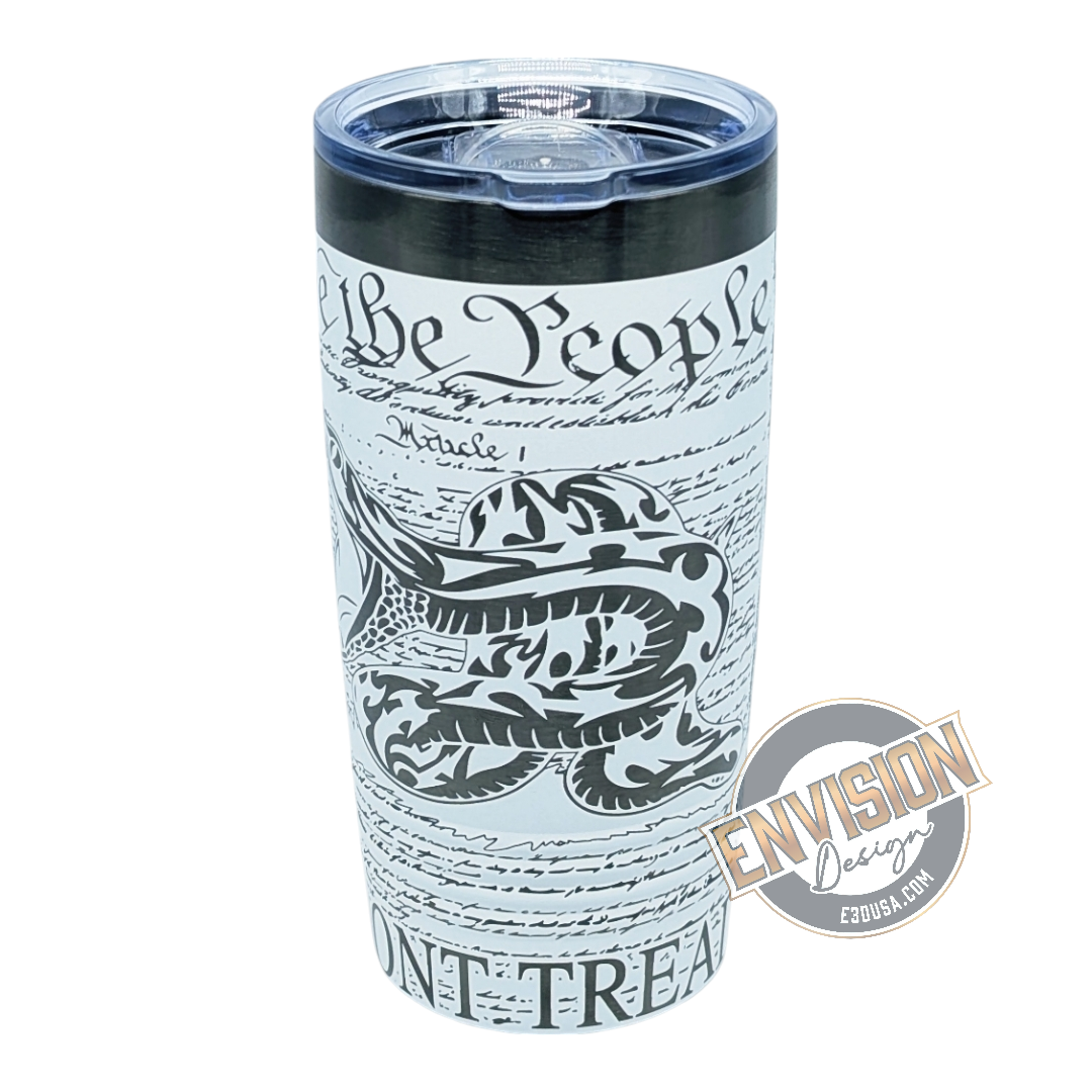 "Don't Tread on ME / We the People" 20oz Tumbler